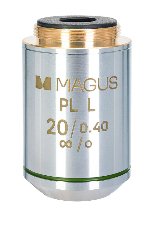 Объектив MAGUS 20PLL 20х/0,40 Plan L WD 8,80 мм картинка
