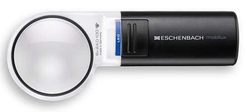 Лупа на ручке асферическая Eschenbach Mobilux LED 6x, 58 мм, с подсветкой картинка