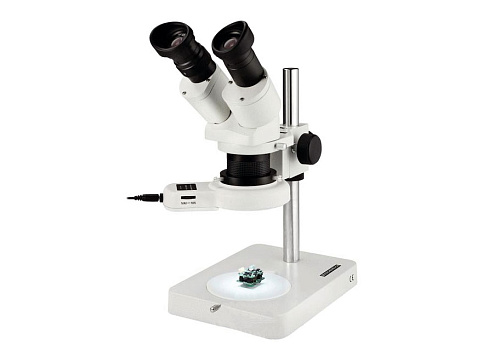 Микроскоп стереоскопический Eschenbach 10–20x, с кольцом отраженного света, бинокулярный картинка