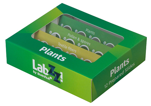 Набор микропрепаратов Levenhuk LabZZ P12, растения картинка