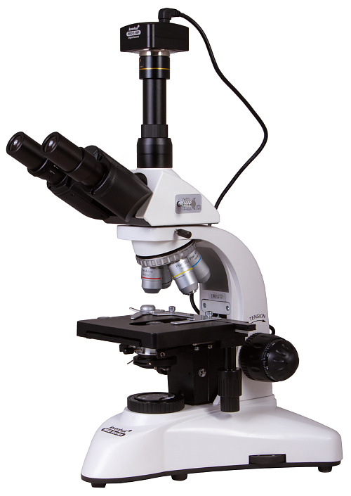 Микроскоп цифровой Levenhuk MED D25T, тринокулярный картинка