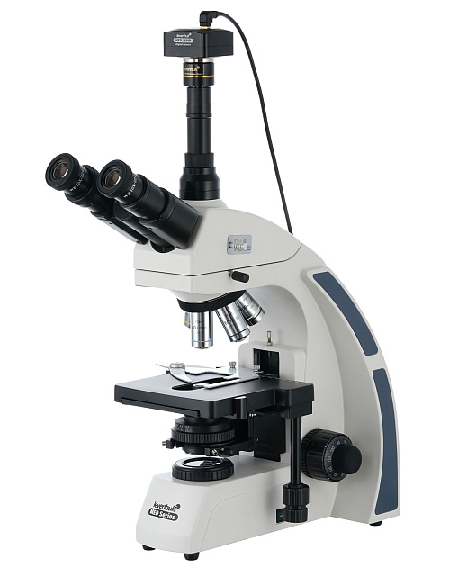 Микроскоп цифровой Levenhuk MED D40T, тринокулярный картинка