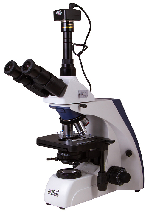 Микроскоп цифровой Levenhuk MED D35T, тринокулярный картинка
