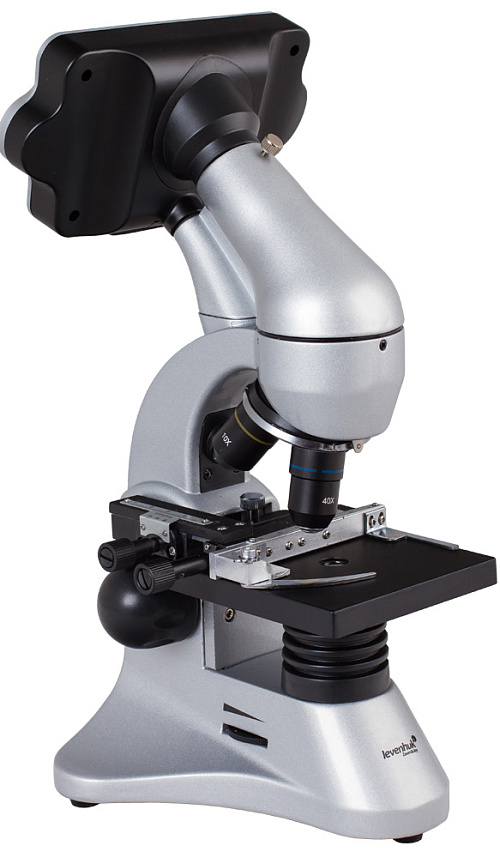 Микроскоп цифровой Levenhuk D70L, монокулярный картинка